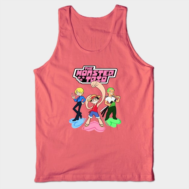 Monster Trio Tank Top by beanclam